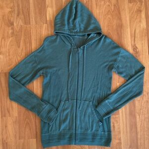 ❤️ Lululemon Wake Up and Go Sweater Size 4 Graphite Green